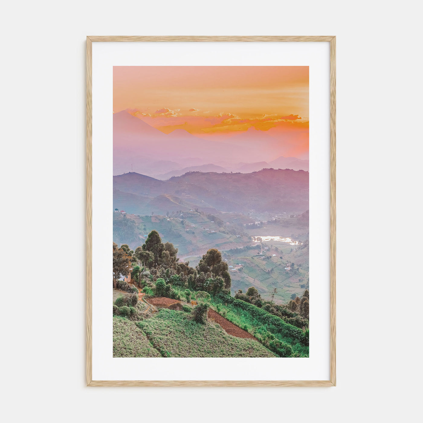 Uganda Photo Color Poster