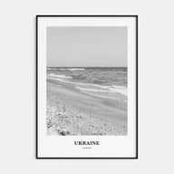 Ukraine Portrait B&W No 1 Poster