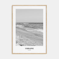 Ukraine Portrait B&W No 1 Poster