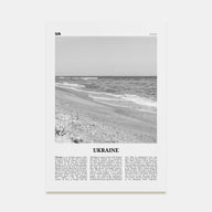 Ukraine Travel B&W No 3 Poster