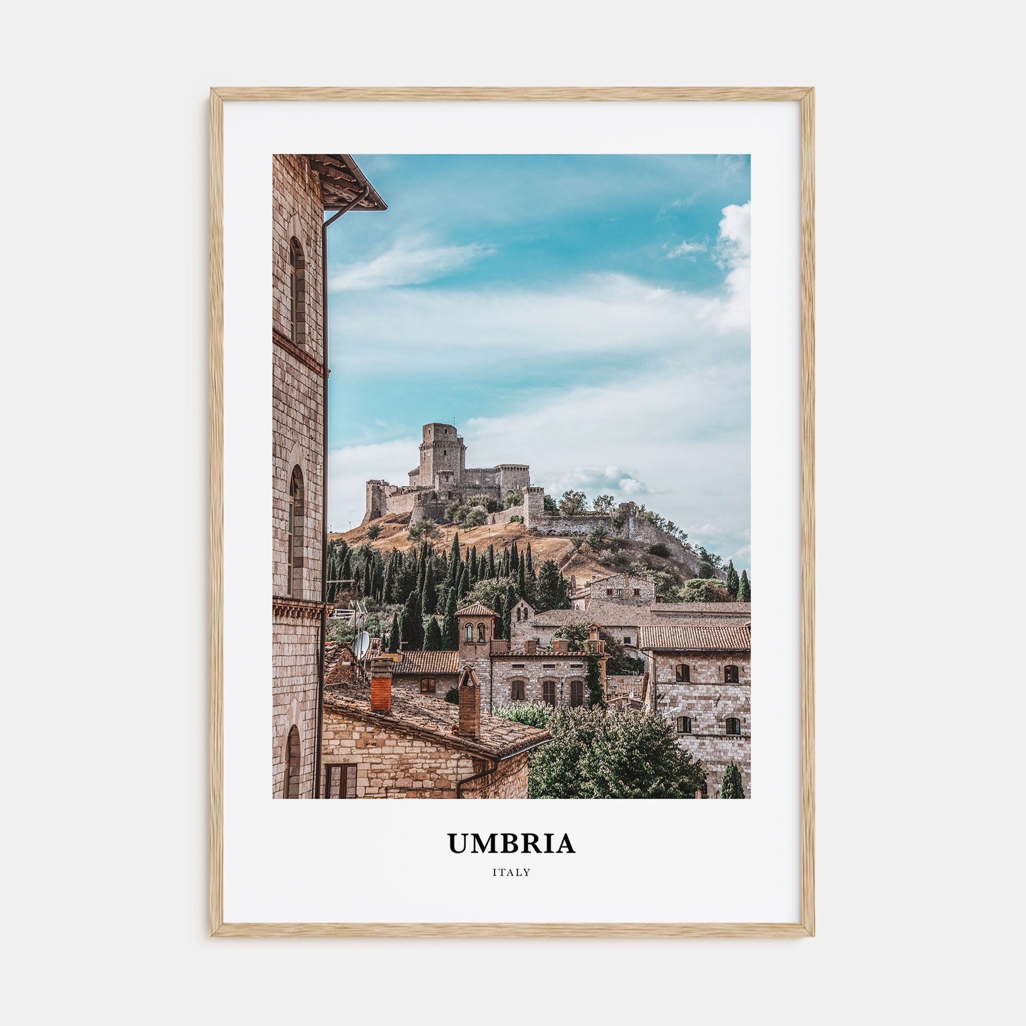 Umbria Portrait Color Poster