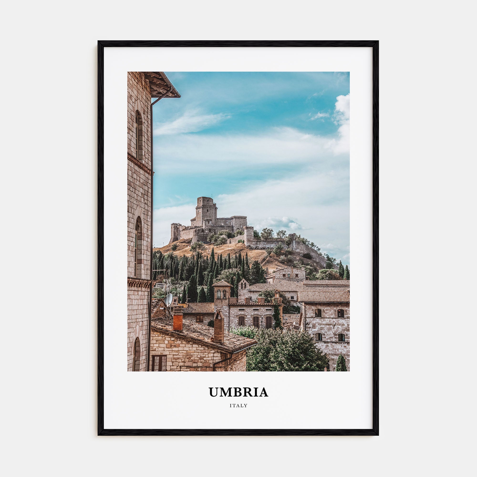 Umbria Portrait Color Poster