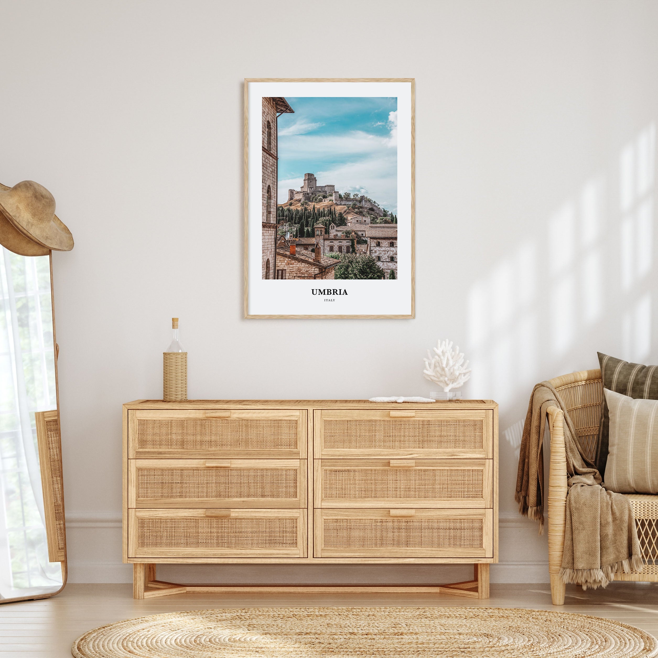 Umbria Portrait Color Poster