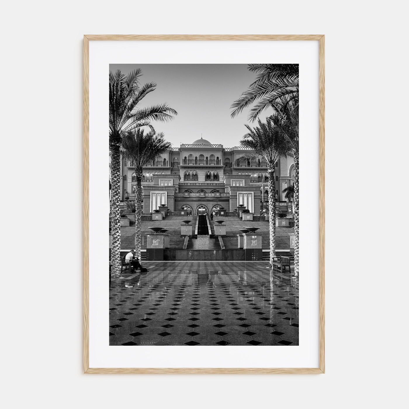 United Arab Emirates Photo B&W Poster