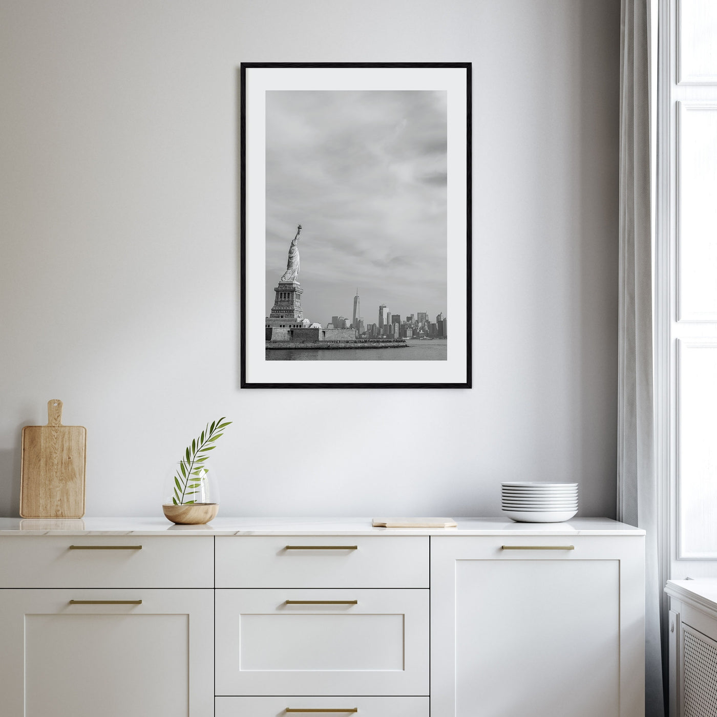 United States of America Photo B&W Poster