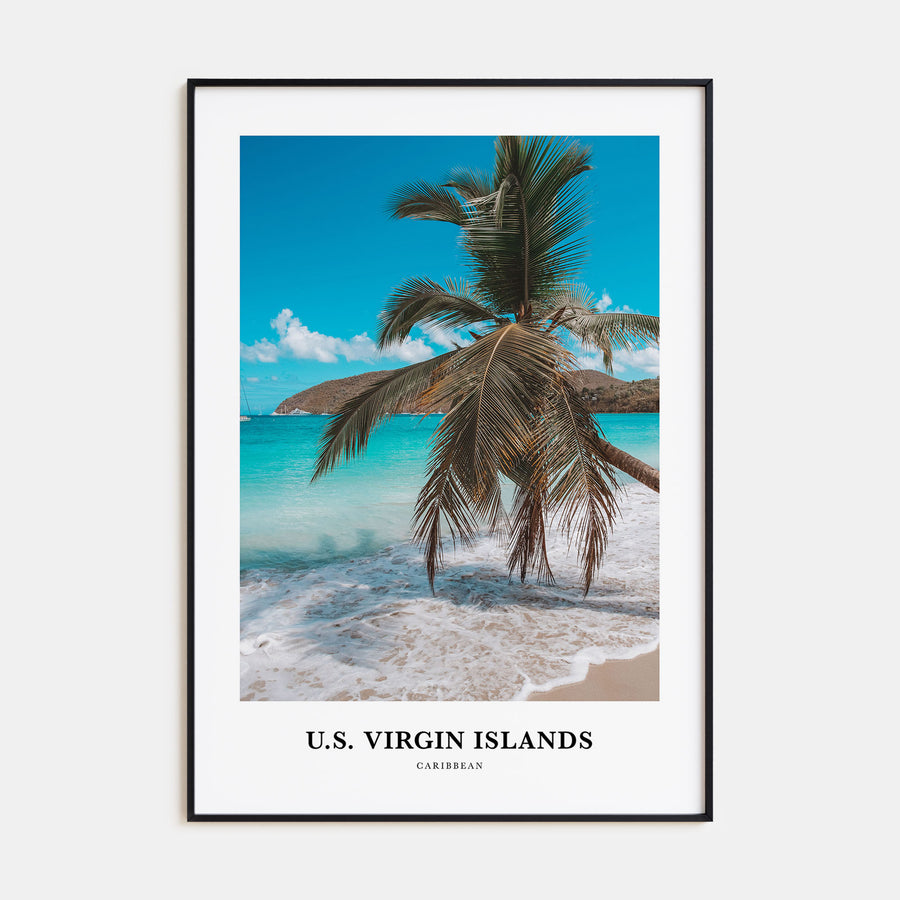 United States Virgin Islands Portrait Color Poster