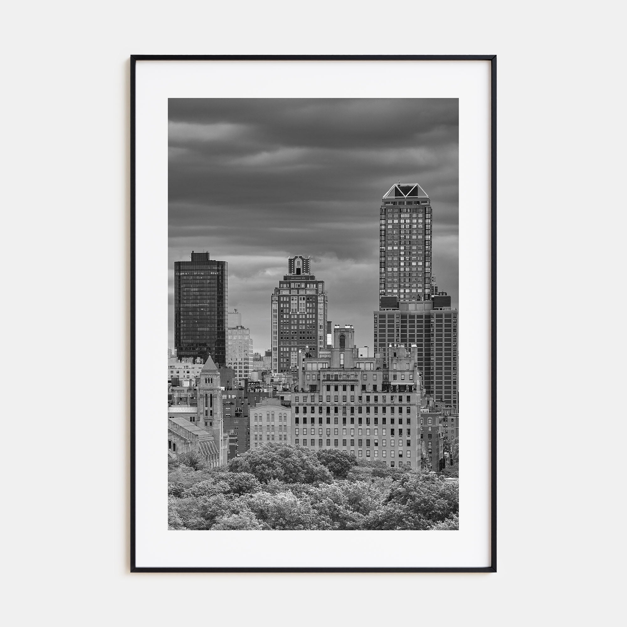 Upper East Side Photo B&W Poster