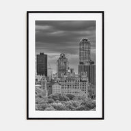 Upper East Side Photo B&W Poster