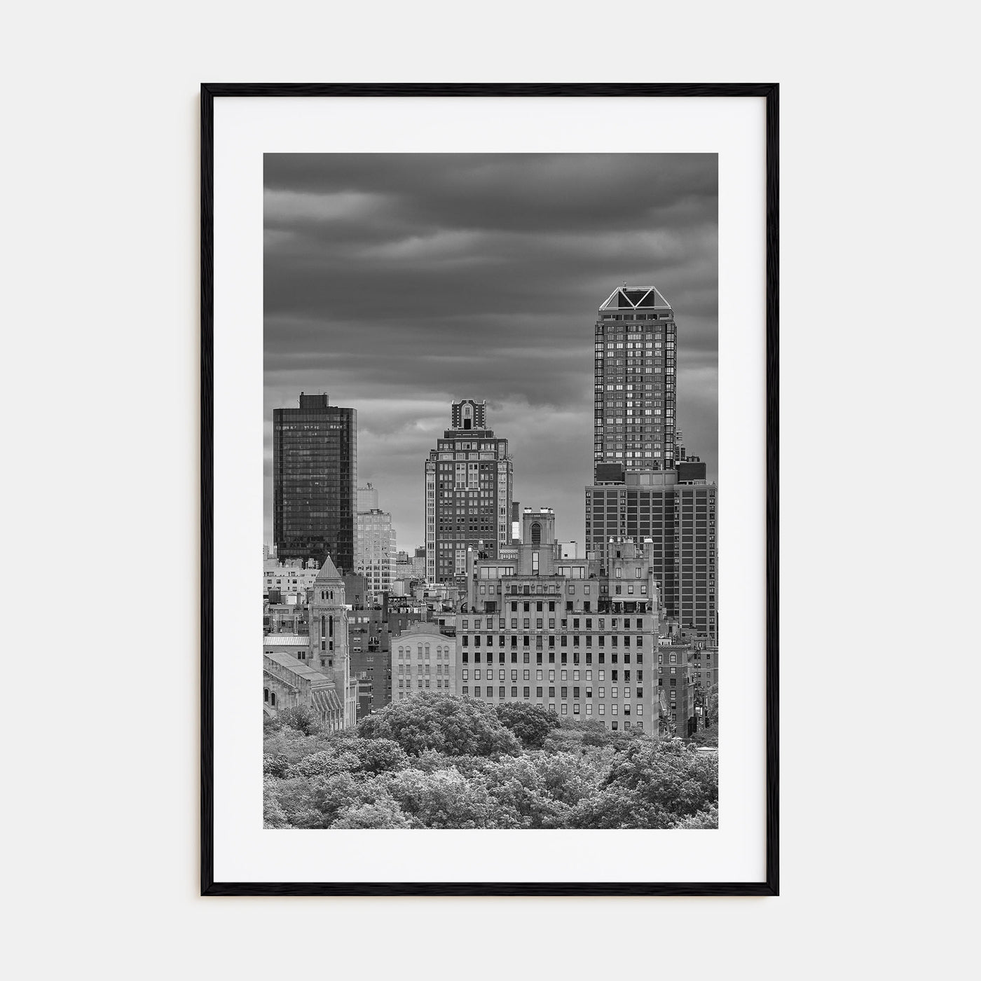 Upper East Side Photo B&W Poster