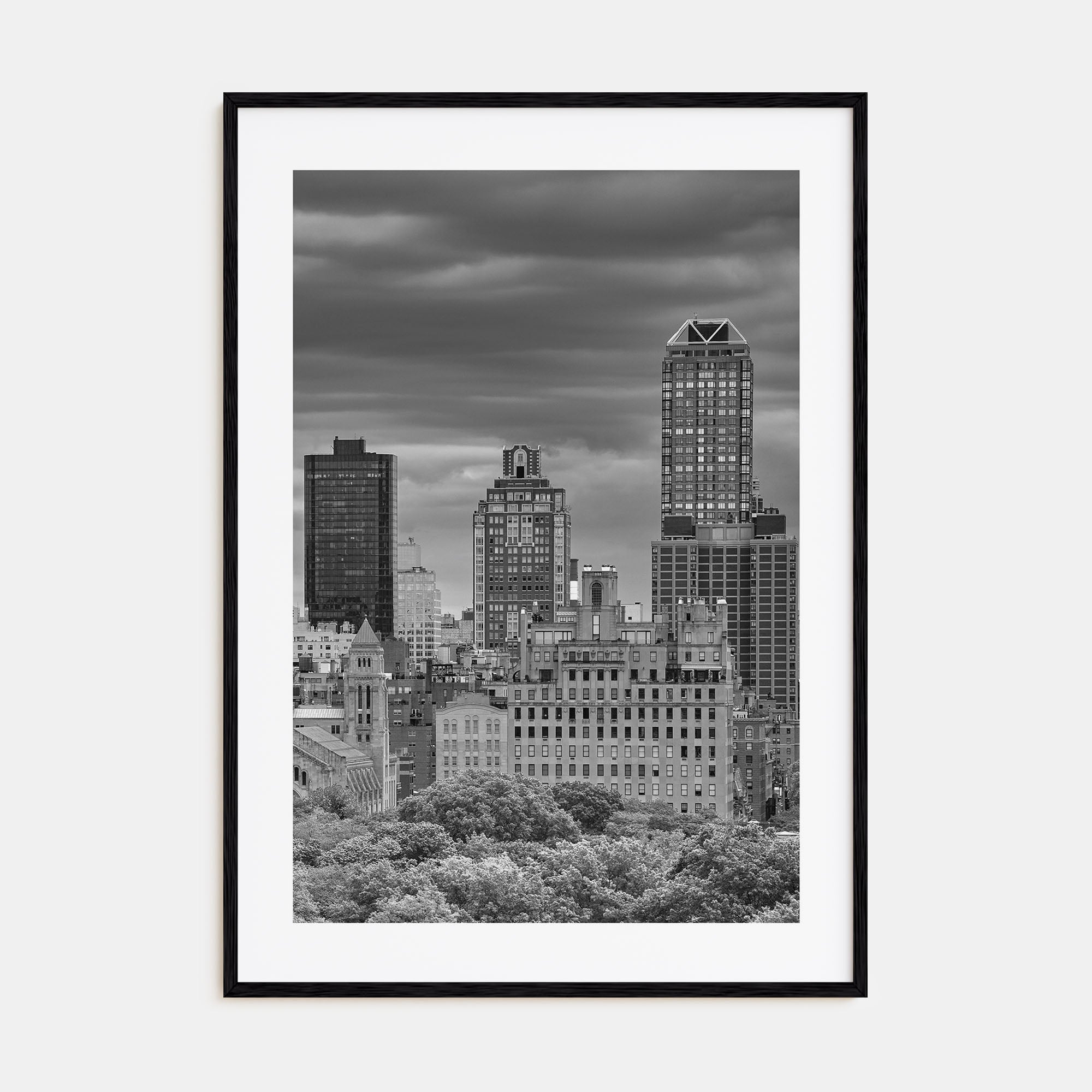 Upper East Side Photo B&W Poster