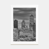 Upper East Side Photo B&W Poster