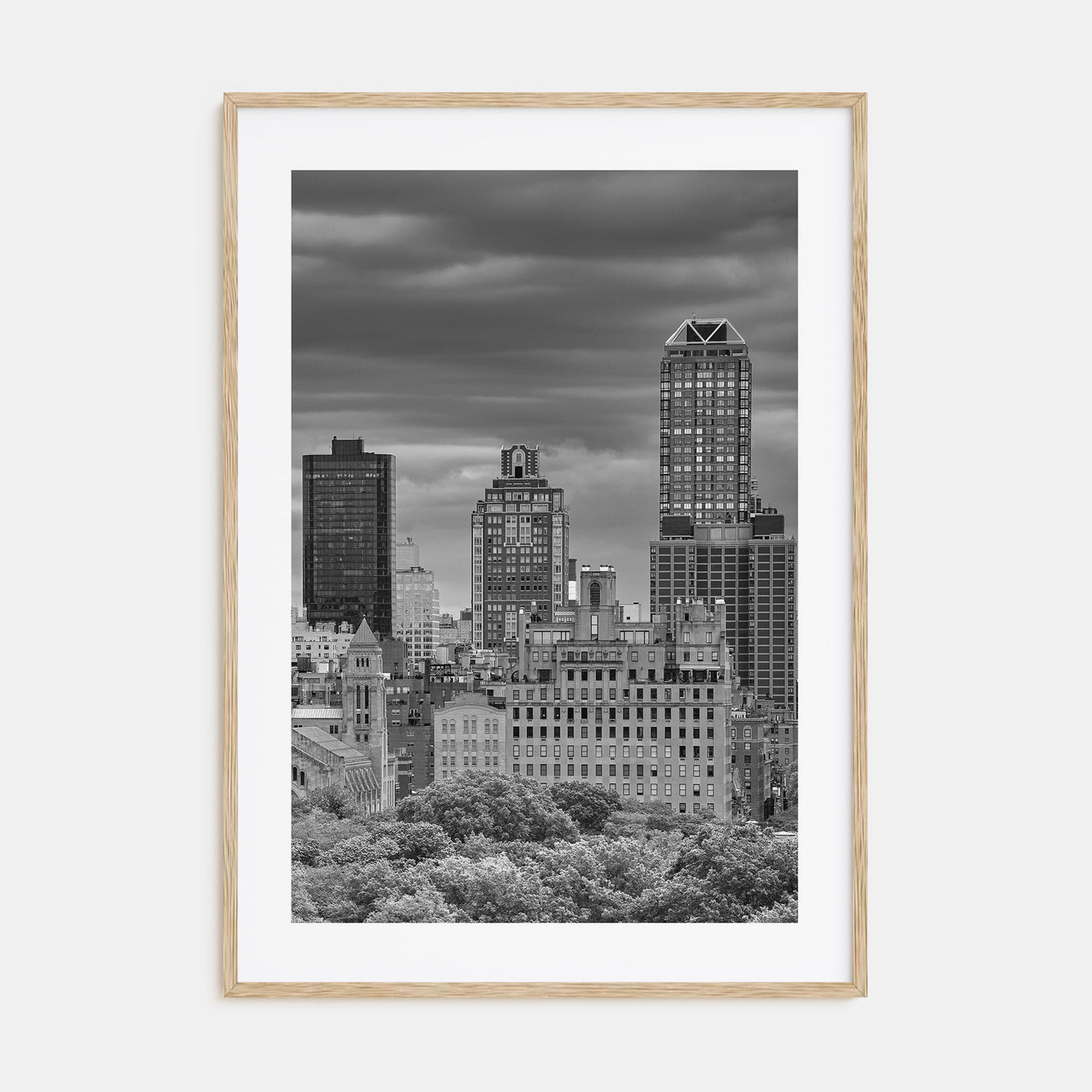 Upper East Side Photo B&W Poster