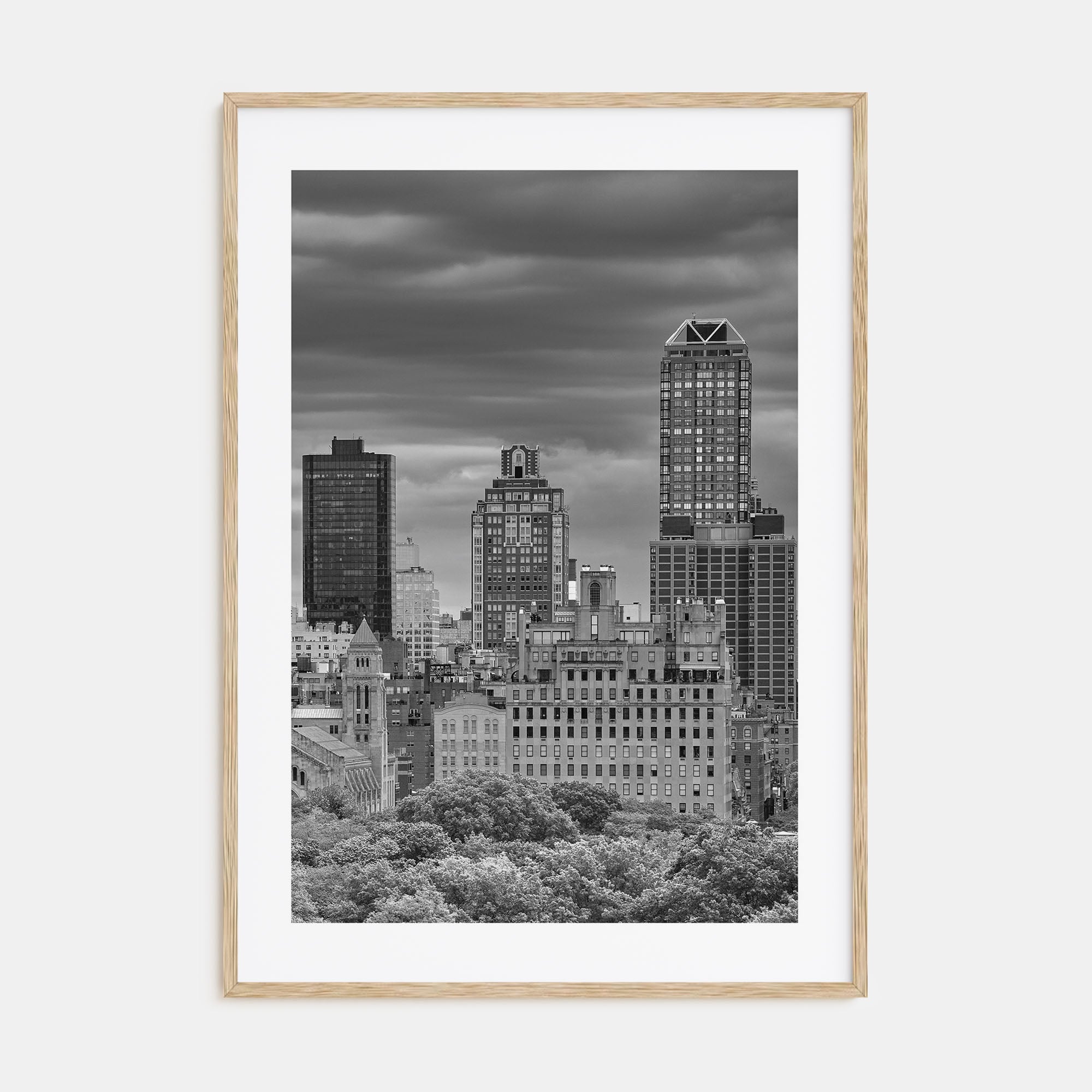 Upper East Side Photo B&W Poster