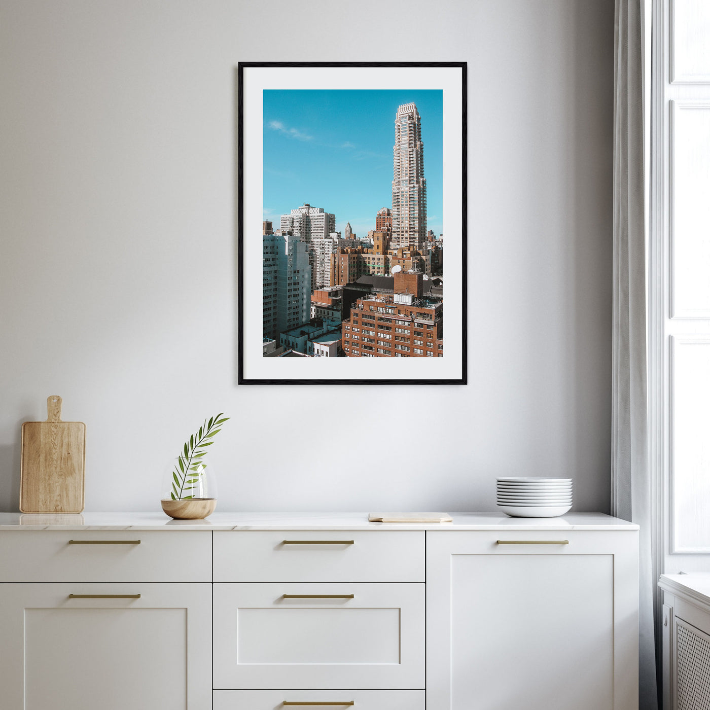 Upper East Side Photo Color Poster