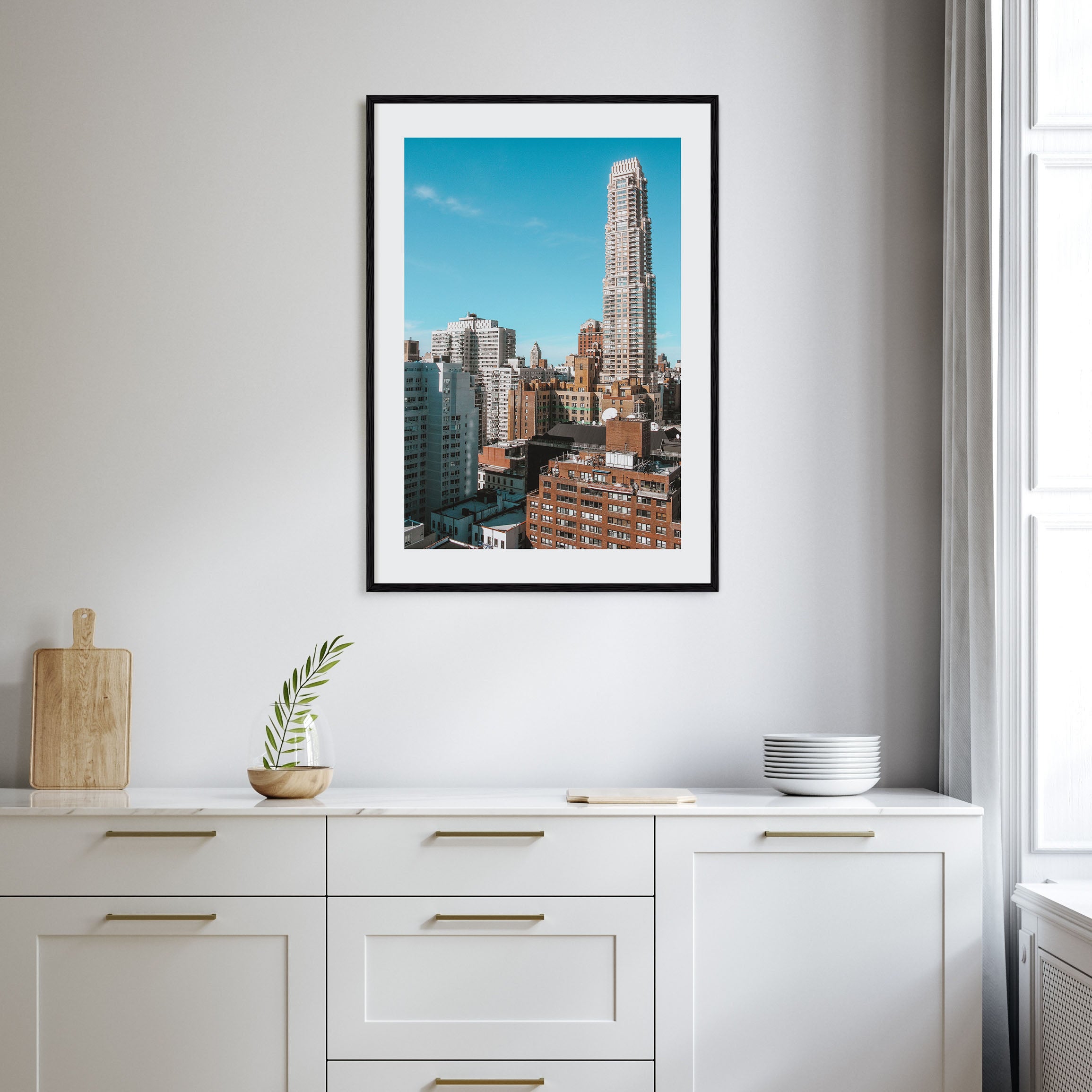 Upper East Side Photo Color Poster