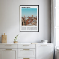 Upper East Side Travel Color Poster