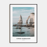 Upper Normandy Portrait Color Poster