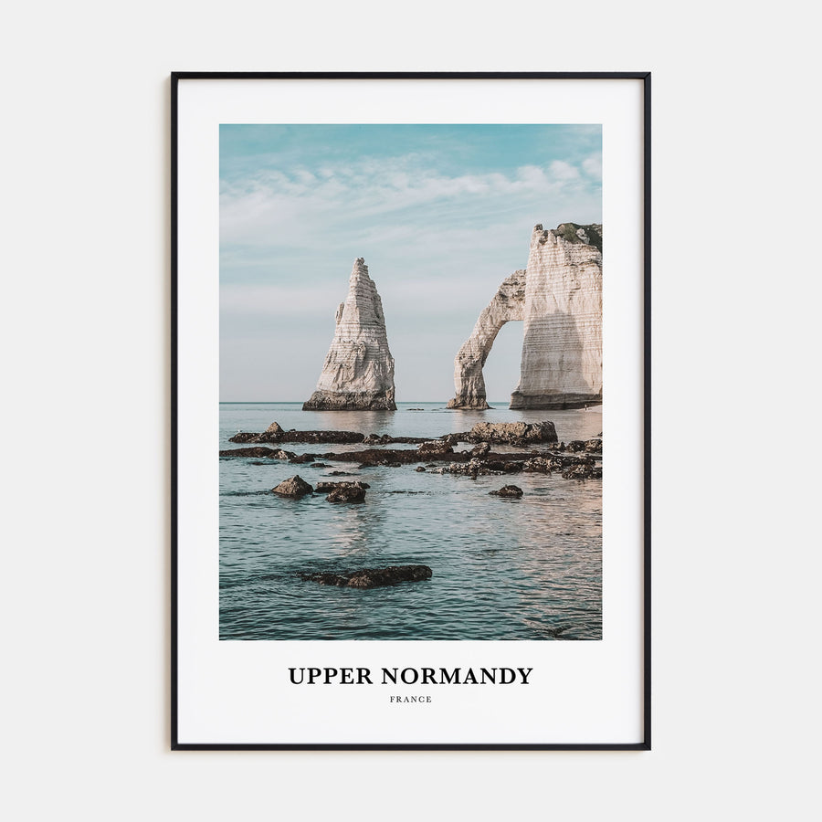 Upper Normandy Portrait Color Poster