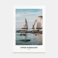 Upper Normandy Portrait Color Poster