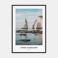 Upper Normandy Portrait Color Poster