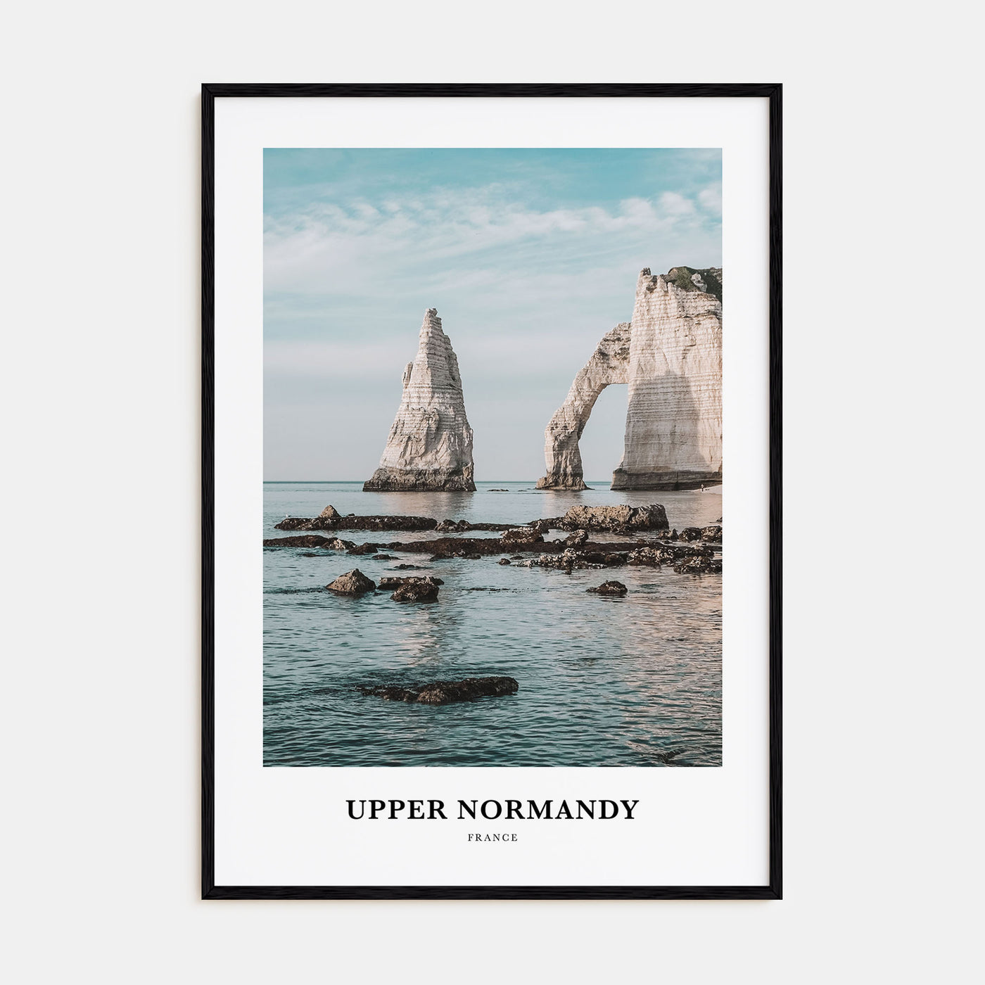 Upper Normandy Portrait Color Poster