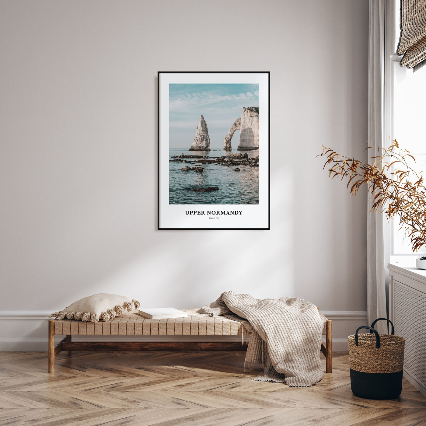 Upper Normandy Portrait Color Poster