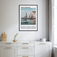 Upper Normandy Travel Color Poster