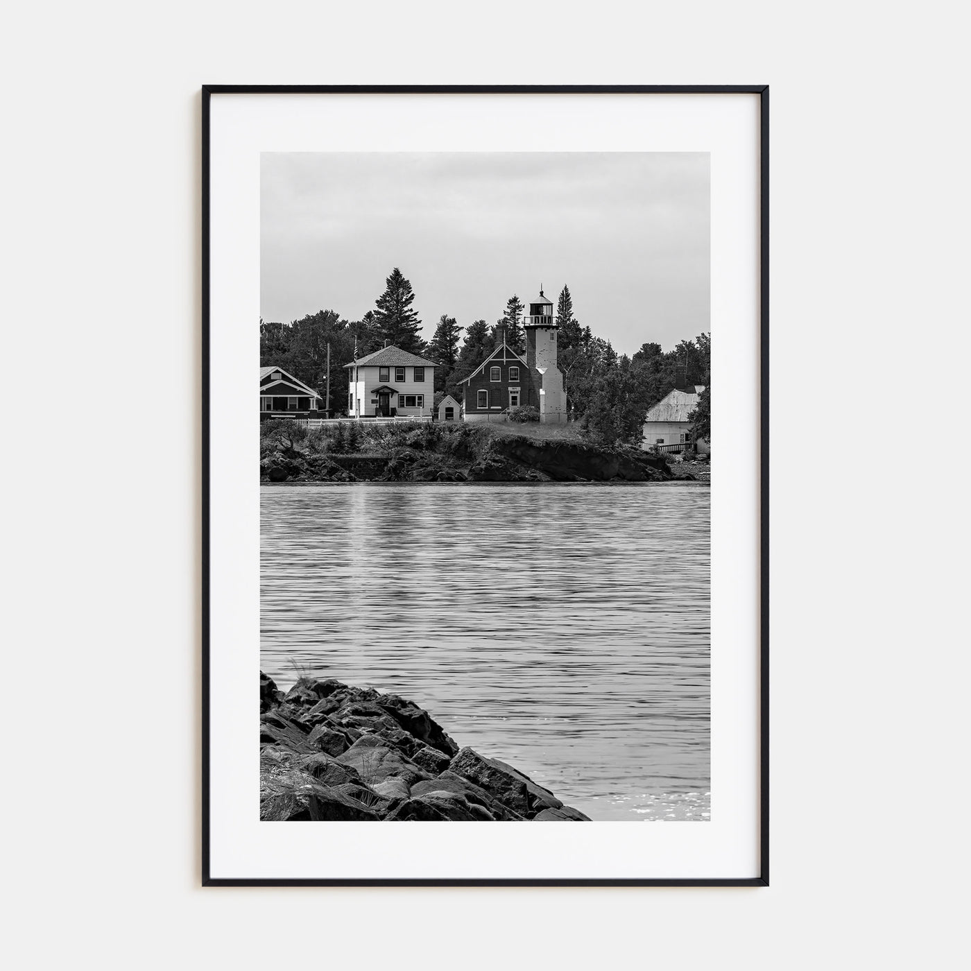 Upper Peninsula Photo B&W Poster