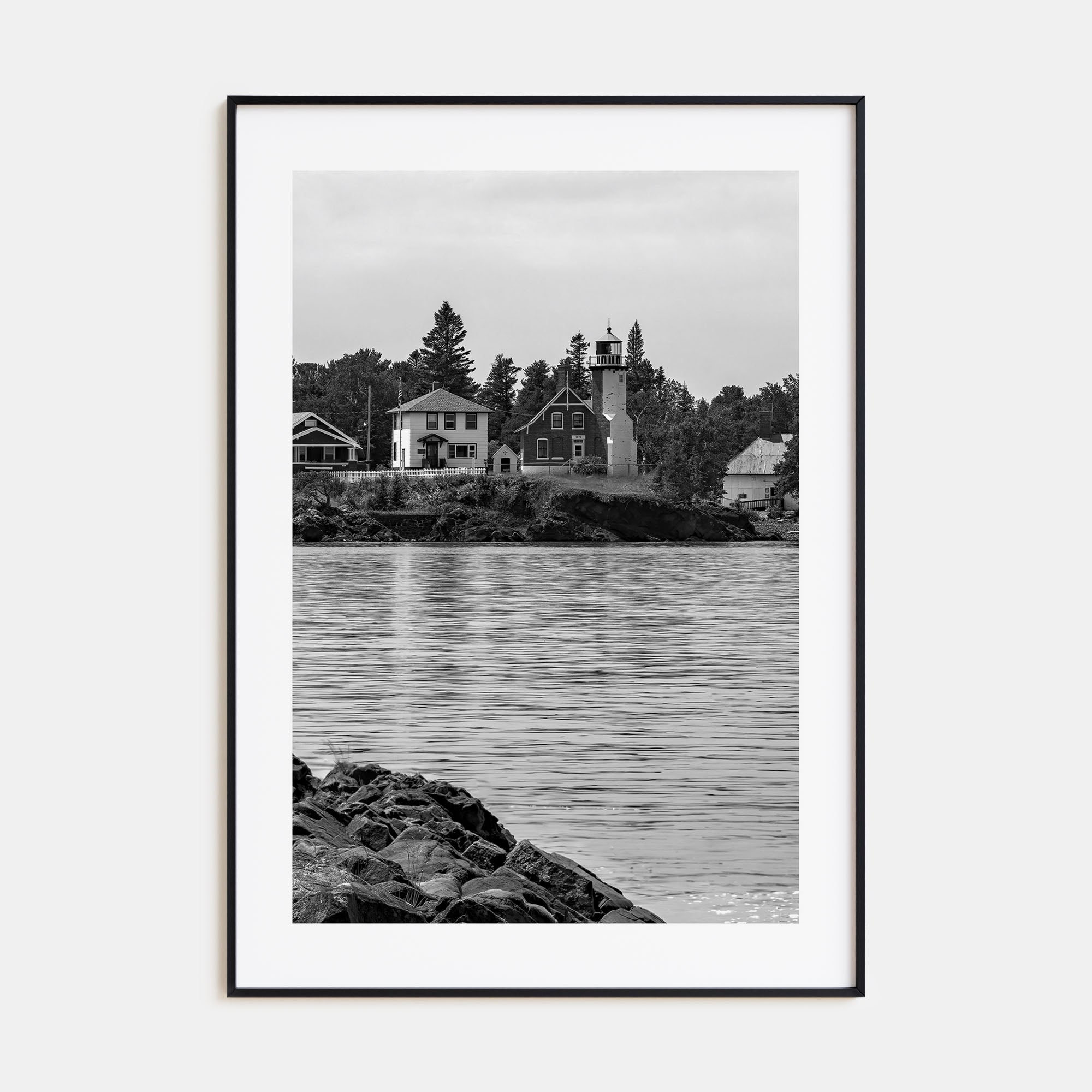 Upper Peninsula Photo B&W Poster