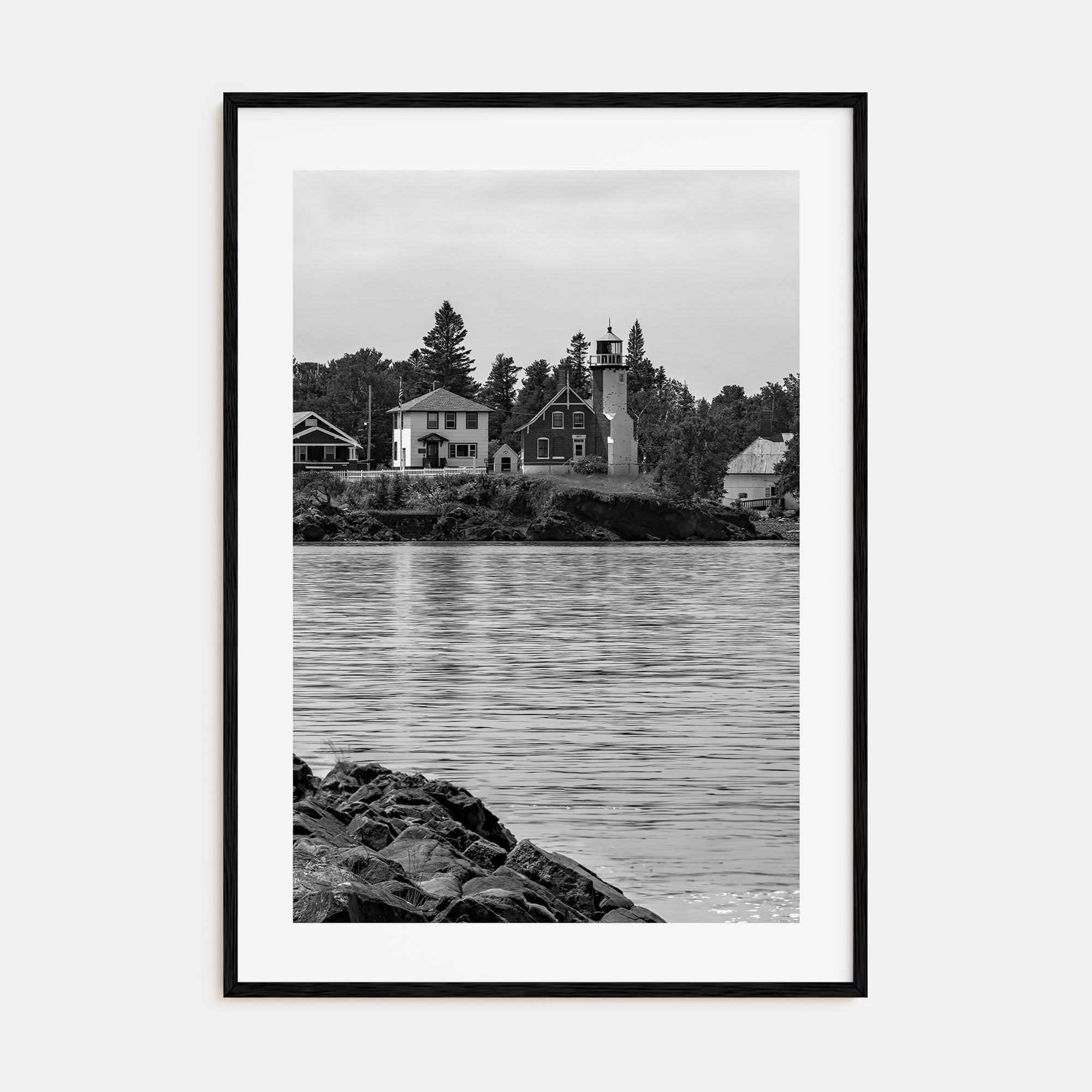 Upper Peninsula Photo B&W Poster
