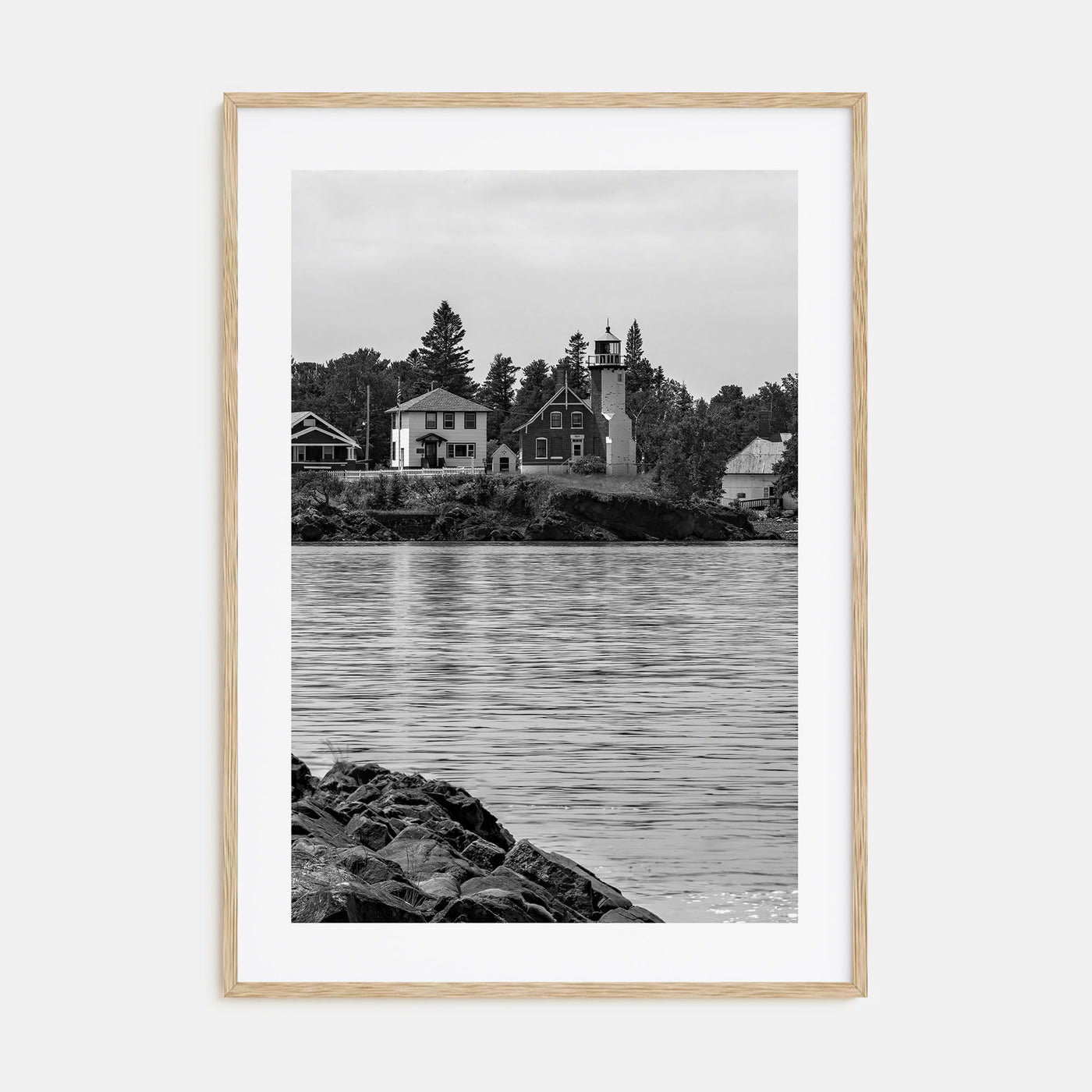 Upper Peninsula Photo B&W Poster