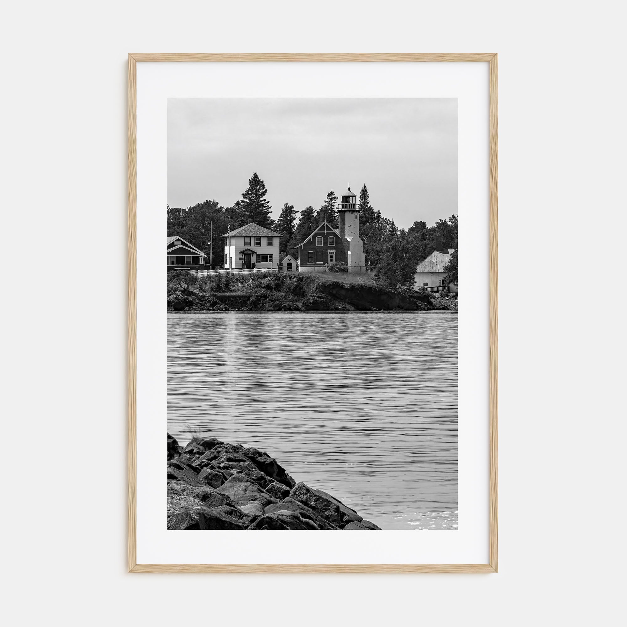 Upper Peninsula Photo B&W Poster