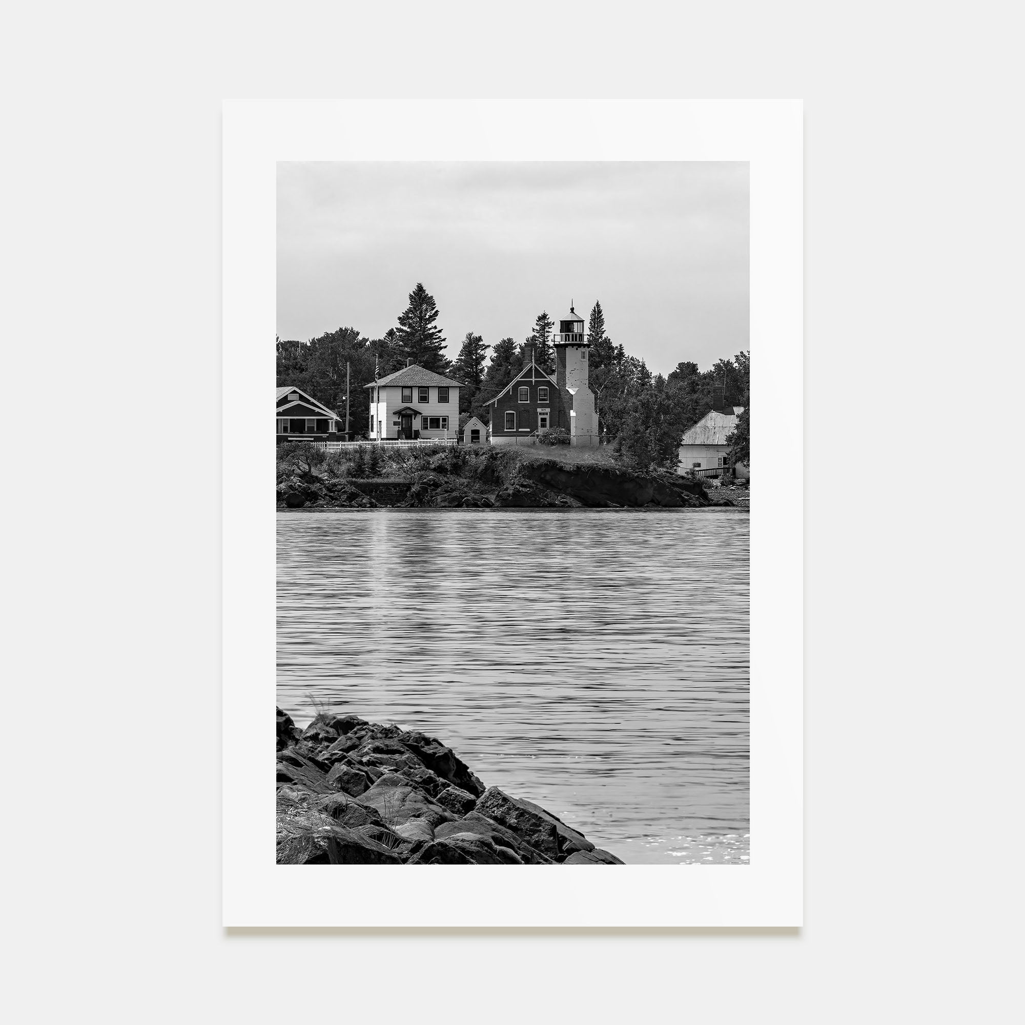 Upper Peninsula Photo B&W Poster