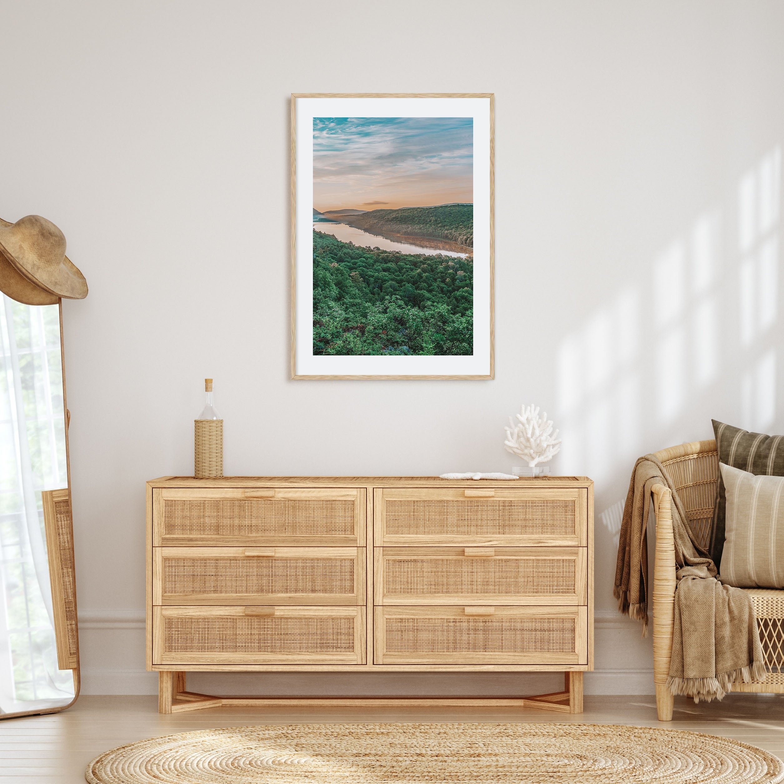 Upper Peninsula Photo Color Poster