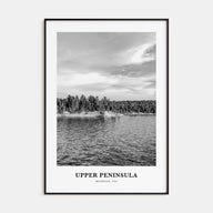 Upper Peninsula Portrait B&W Poster
