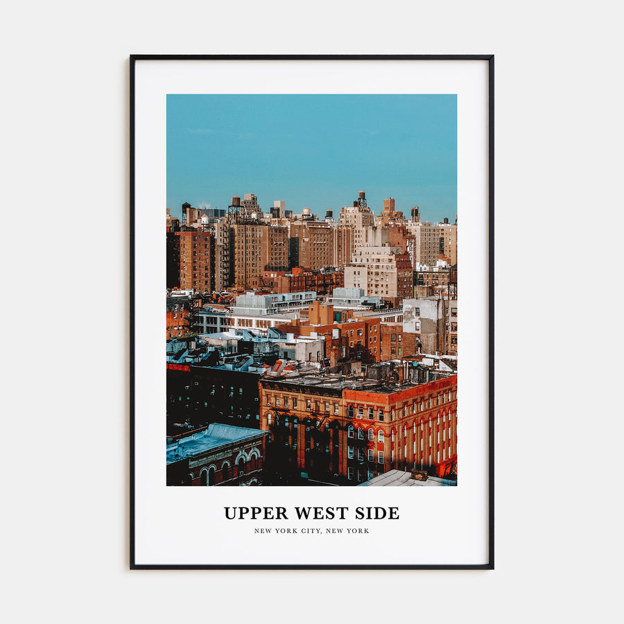 Upper West Side Portrait Color Poster