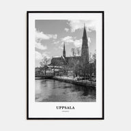 Uppsala Portrait B&W Poster