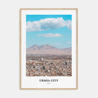 Urmia City Portrait Color Poster