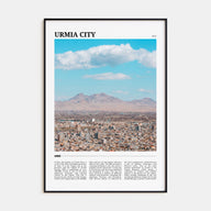Urmia City Travel Color Poster