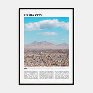 Urmia City Travel Color Poster