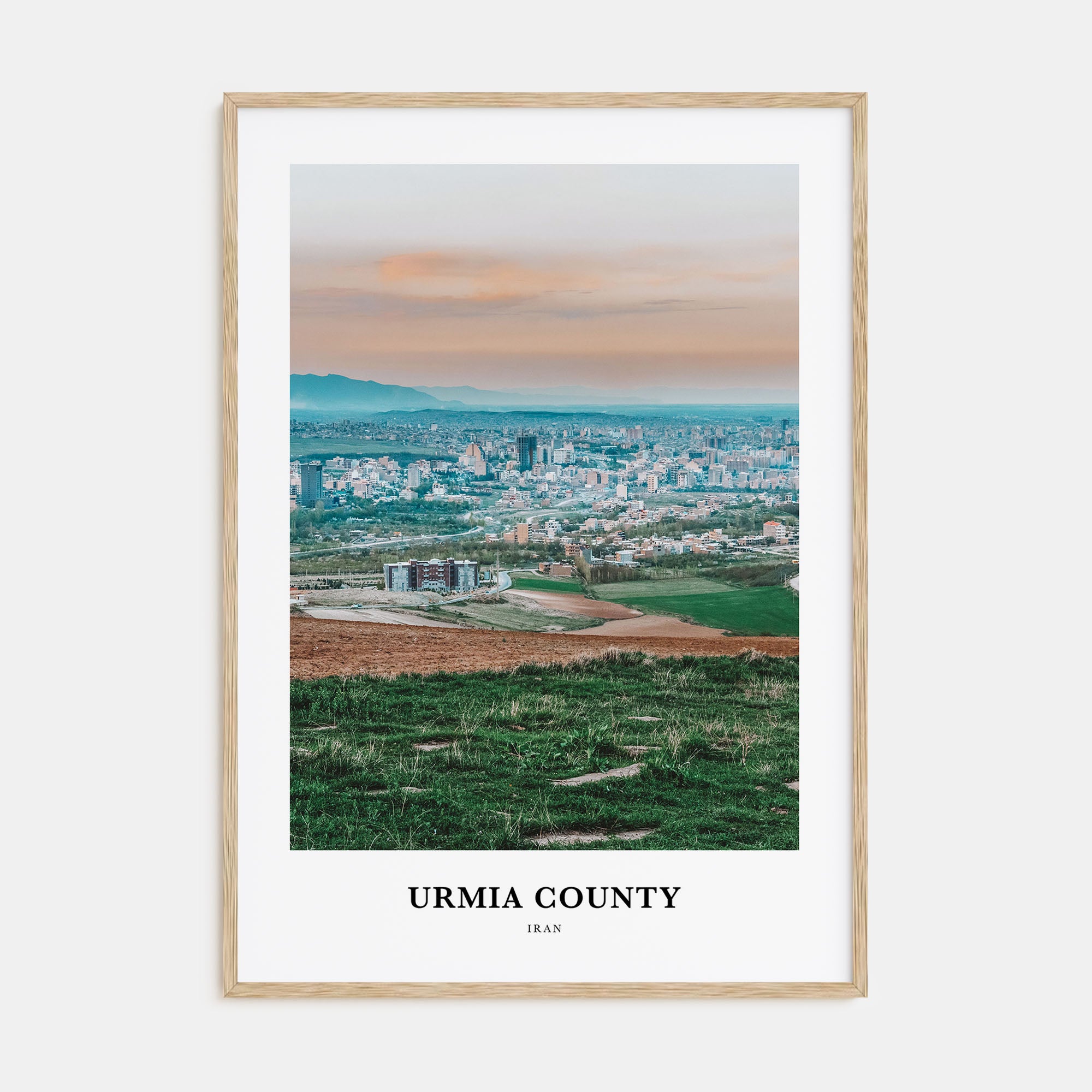 Urmia (County) Portrait Color Poster