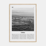 Urmia (County) Travel B&W Poster