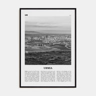 Urmia (County) Travel B&W Poster