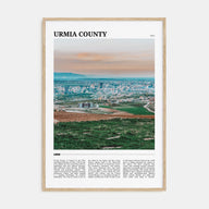 Urmia (County) Travel Color Poster