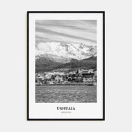 Ushuaia Portrait B&W Poster