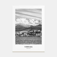 Ushuaia Portrait B&W Poster