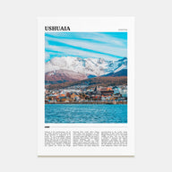 Ushuaia Travel Color Poster