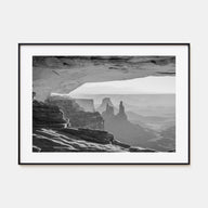 Utah Landscape B&W Poster