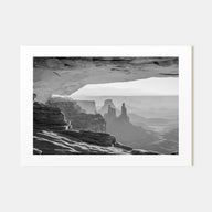 Utah Landscape B&W Poster
