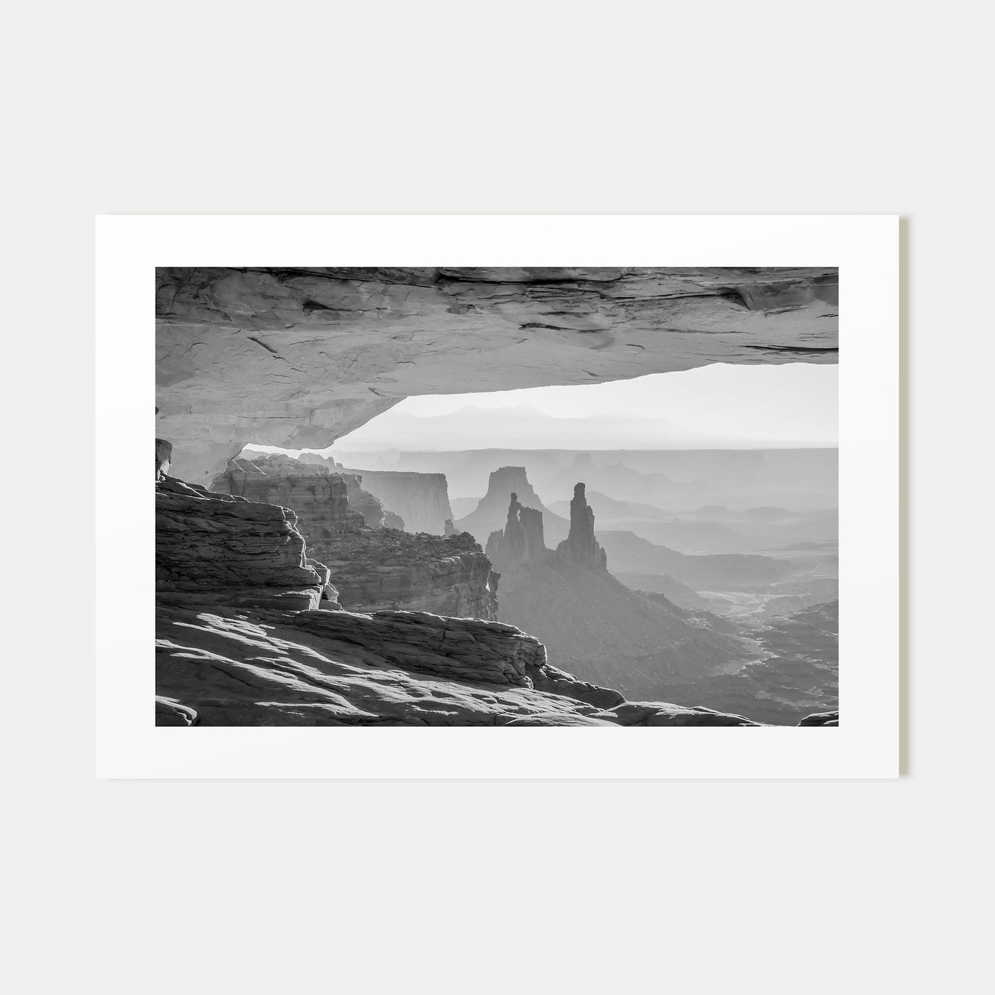Utah Landscape B&W Poster